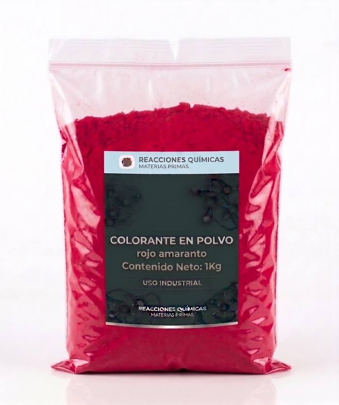 Colorante en Polvo — Rojo Amaranto — 1 Kg