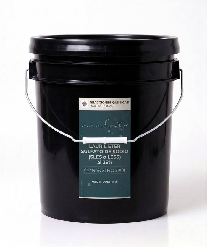 Lauril Éter Sulfato de Sodio (SLES/LESS) al 25% — 20 Kg